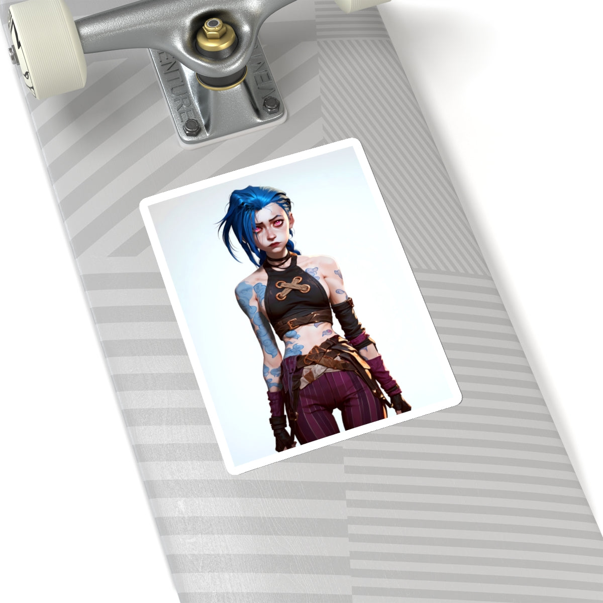 Jinx - Arcane - Anime Stickers-1189 - Kiss-Cut Stickers