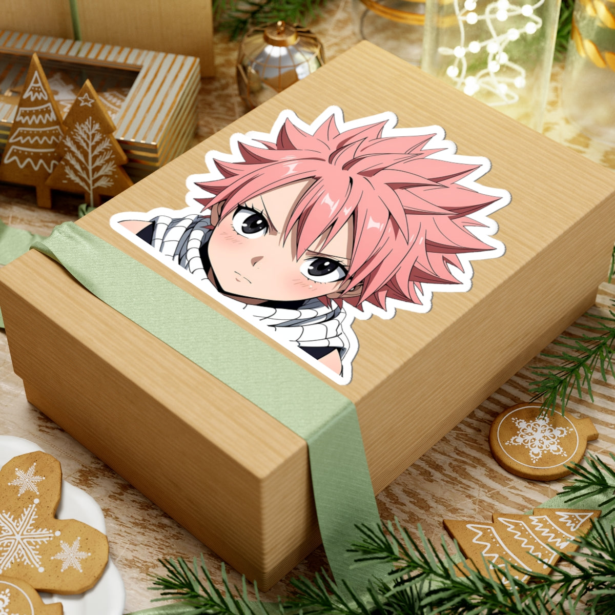 Anime Peeker Stickers019 - Natsu Dragneel Fairytail