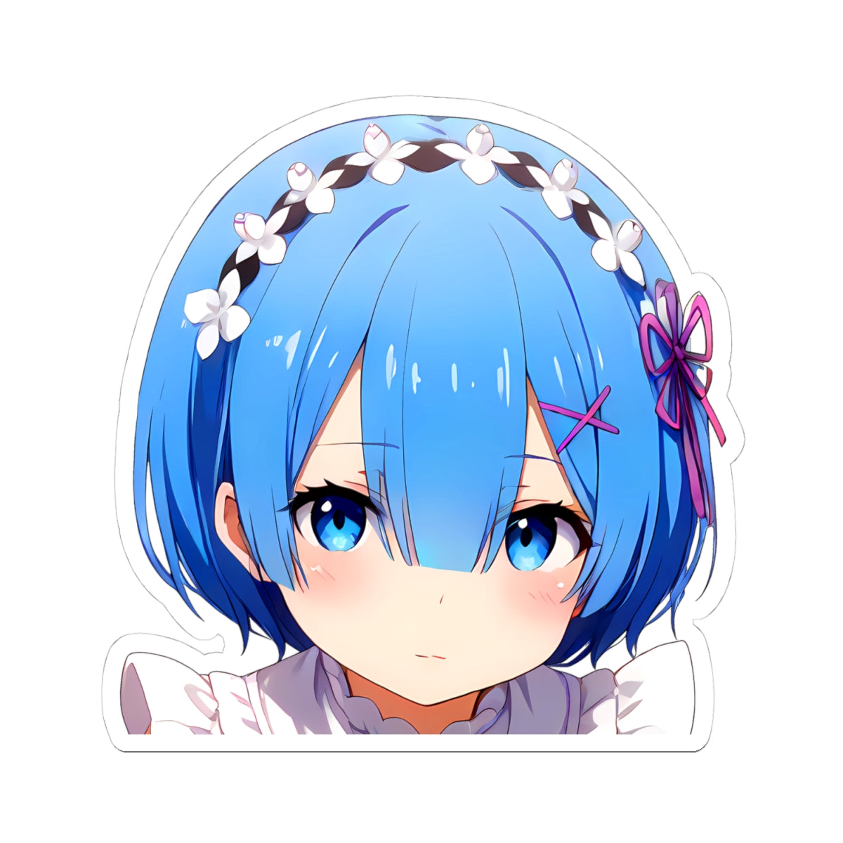 Anime Peeker Stickers010 - Ram - Re:Zero