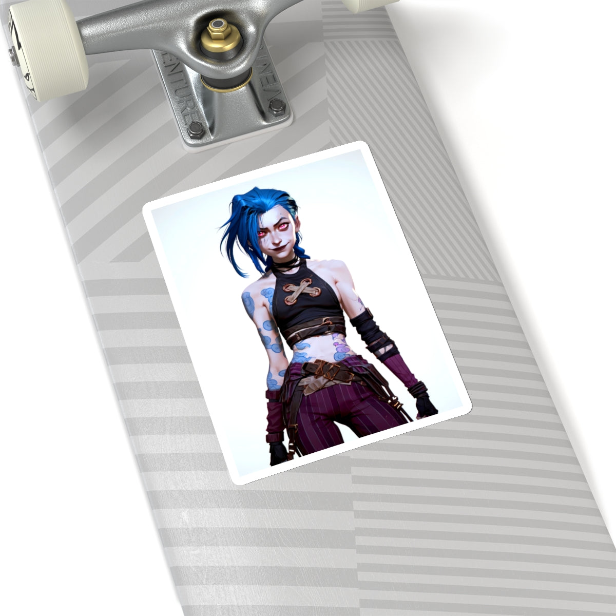 Jinx - Arcane - Anime Stickers-1187 - Kiss-Cut Stickers