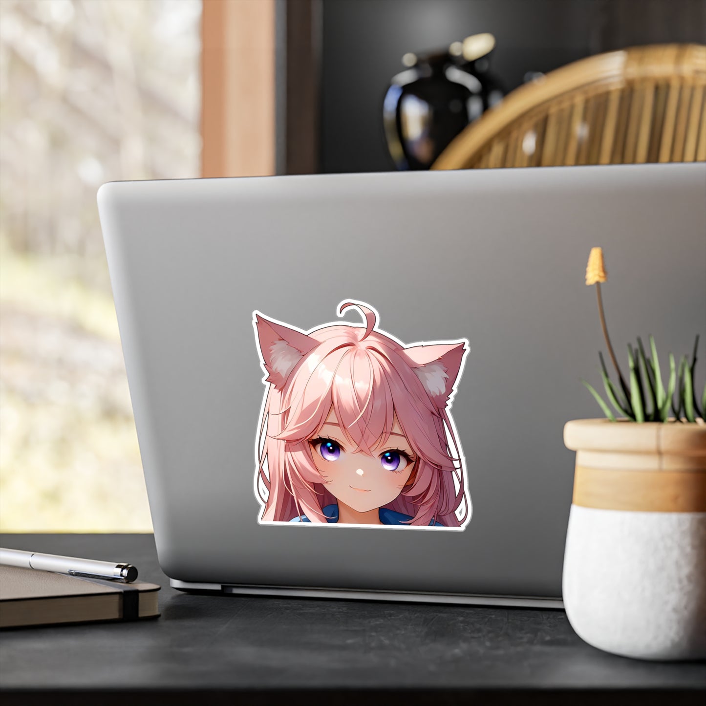 Nyatasha001 - Peeker - Kiss-Cut Vinyl Decals - AdehnoryGifts