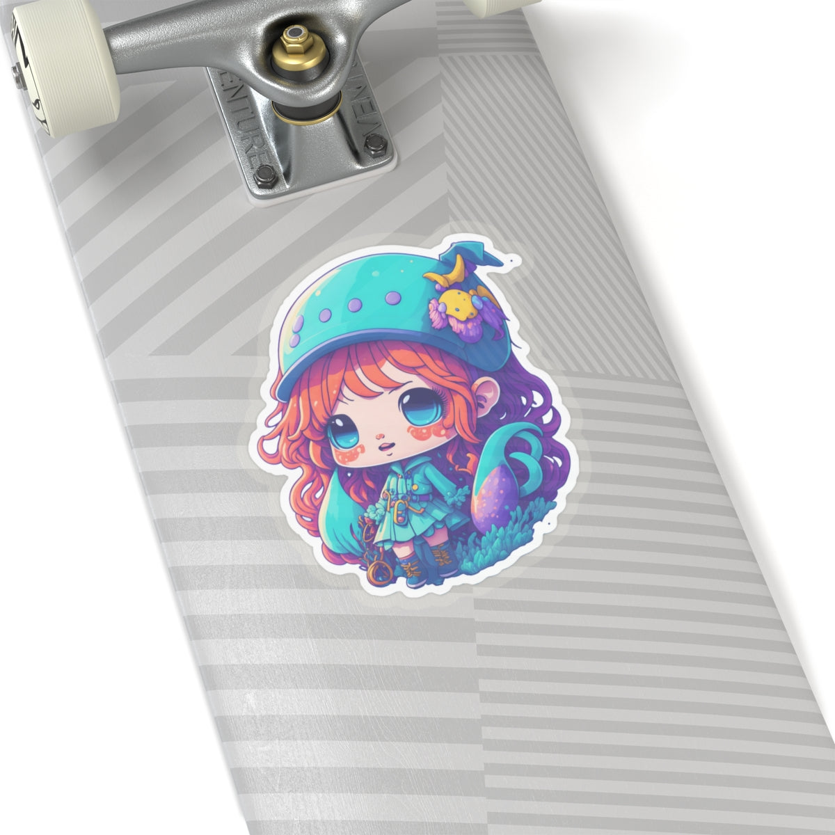 Squid Girl 004 Kiss-Cut Stickers