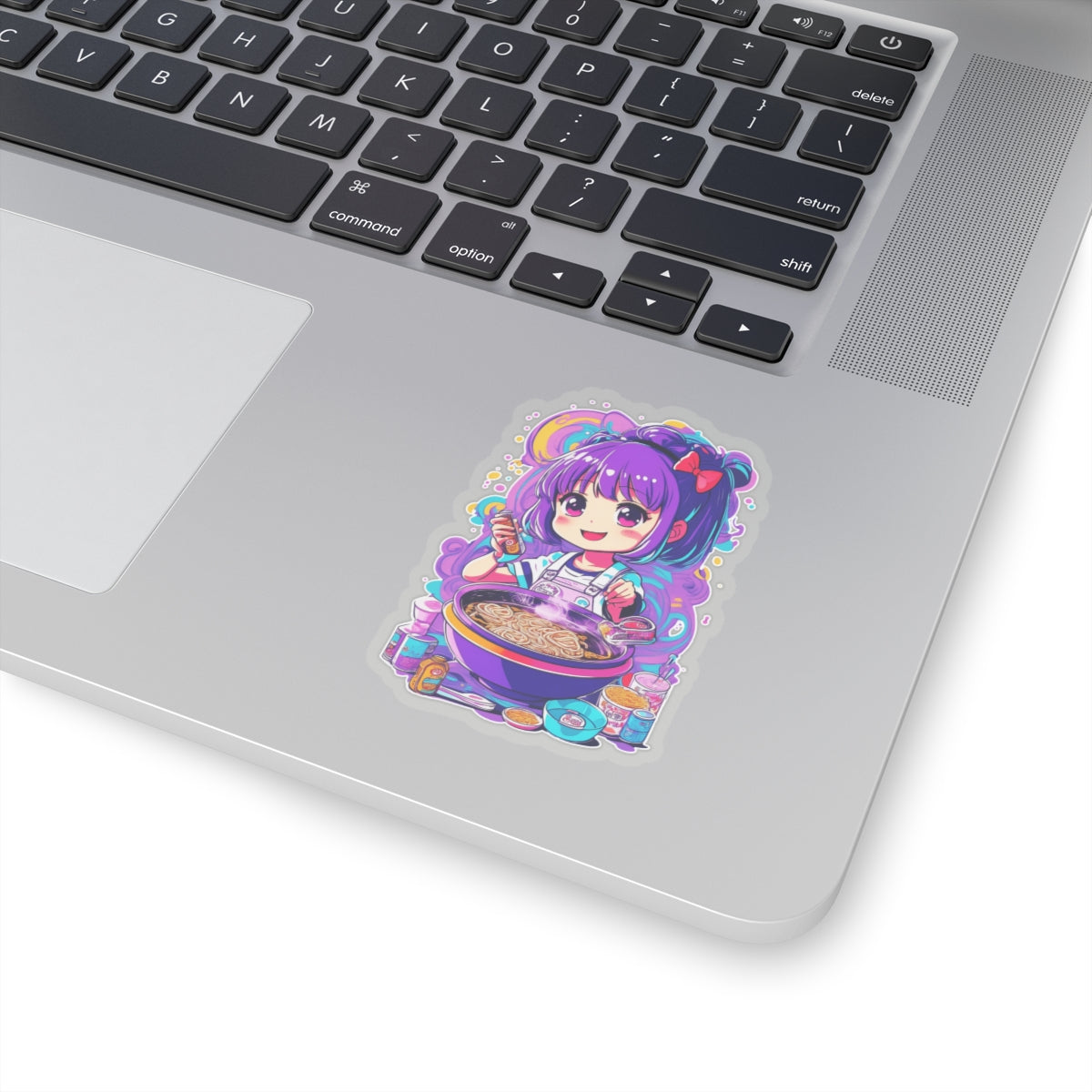 Noodle Girl 002 Kiss-Cut Stickers