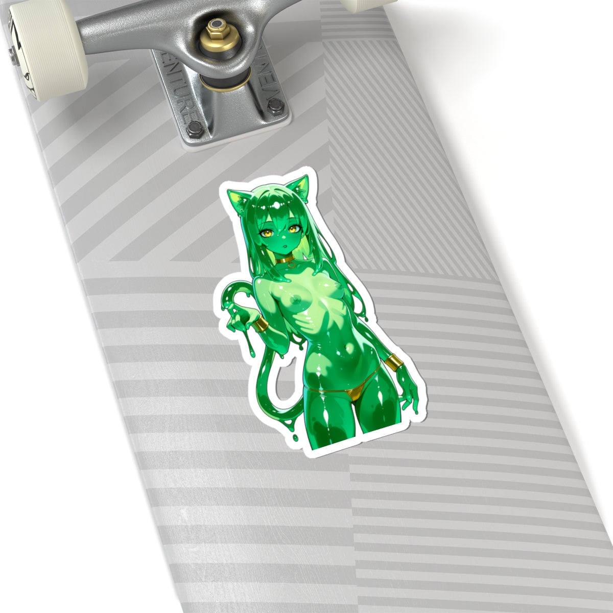 Window Decals1380 - Slime Girl - NSFW - Kiss-Cut Stickers