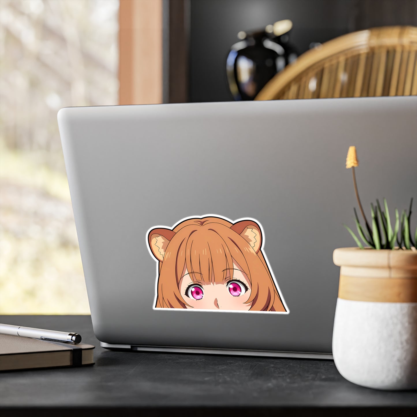 Raphtalia001 Peeker - Kiss-Cut Vinyl Decals