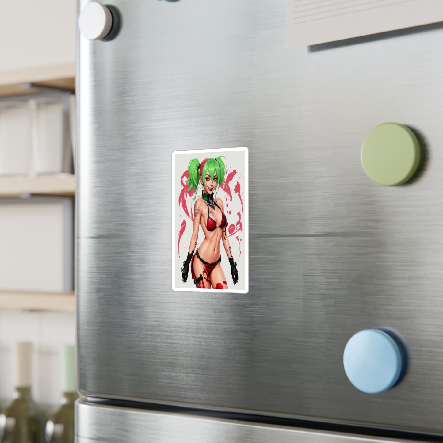 Anime Sticker551 - Harley - Kiss-Cut Vinyl Decals - AdehnoryGifts