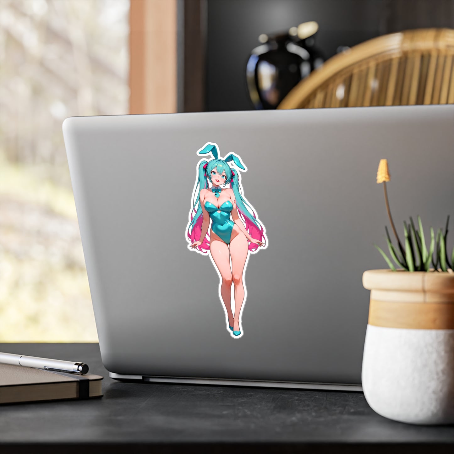 Bunny Girl-Hatsune001 Vinyl Sticker - Kiss-Cut Vinyl Decals - AdehnoryGifts