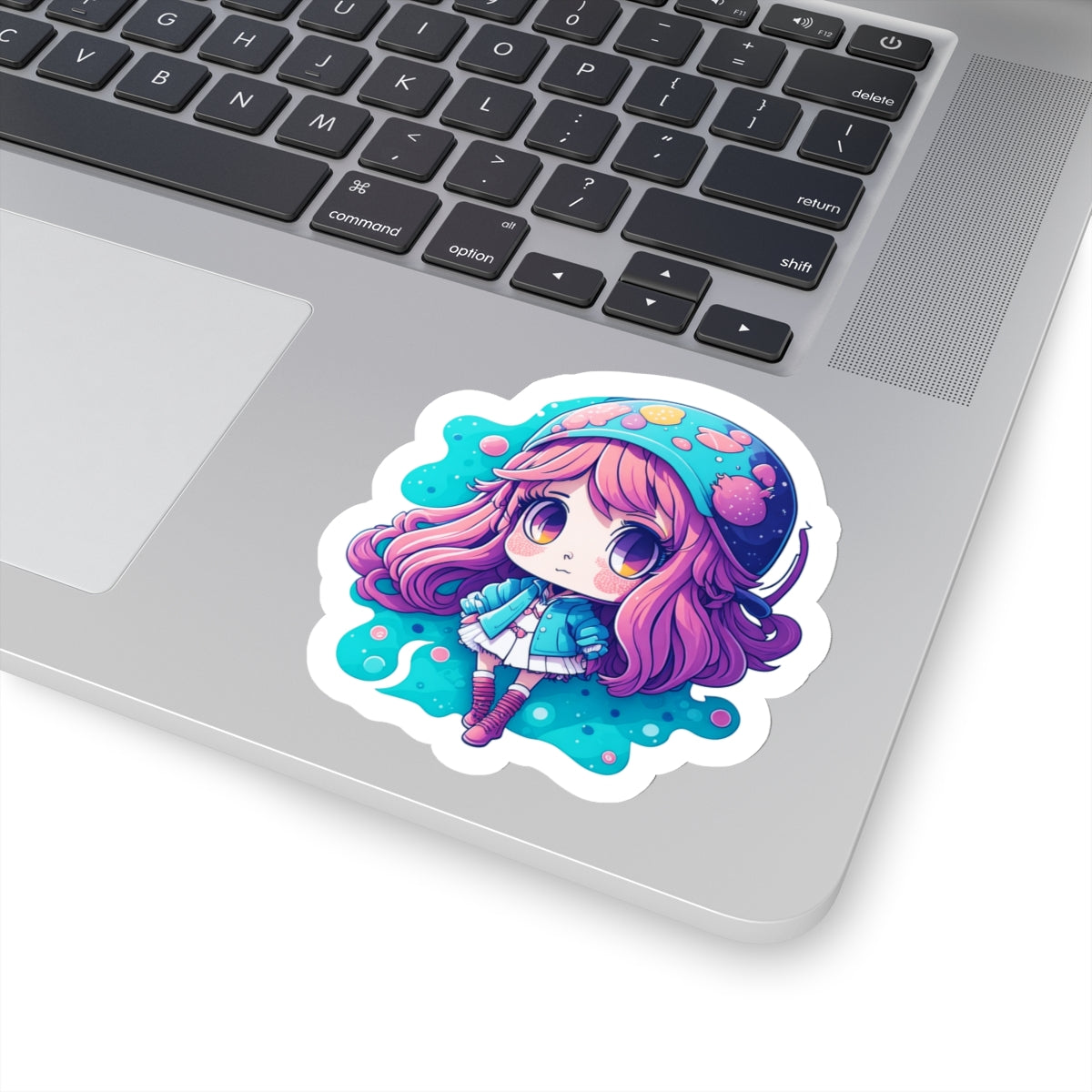 Squid Girl 001 Kiss-Cut Stickers
