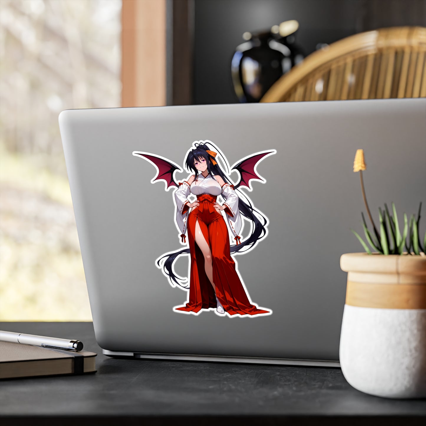 Akeno003 - Anime Waifu DieCut Stickers - AdehnoryGifts