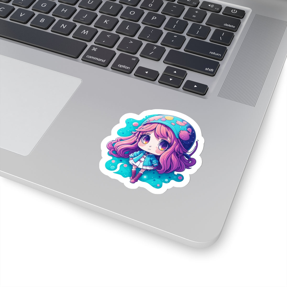 Squid Girl 001 Kiss-Cut Stickers