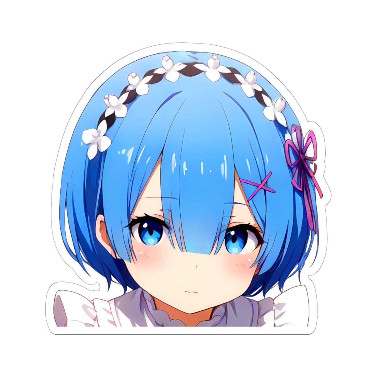 Anime Peeker Stickers010 - Ram - Re:Zero
