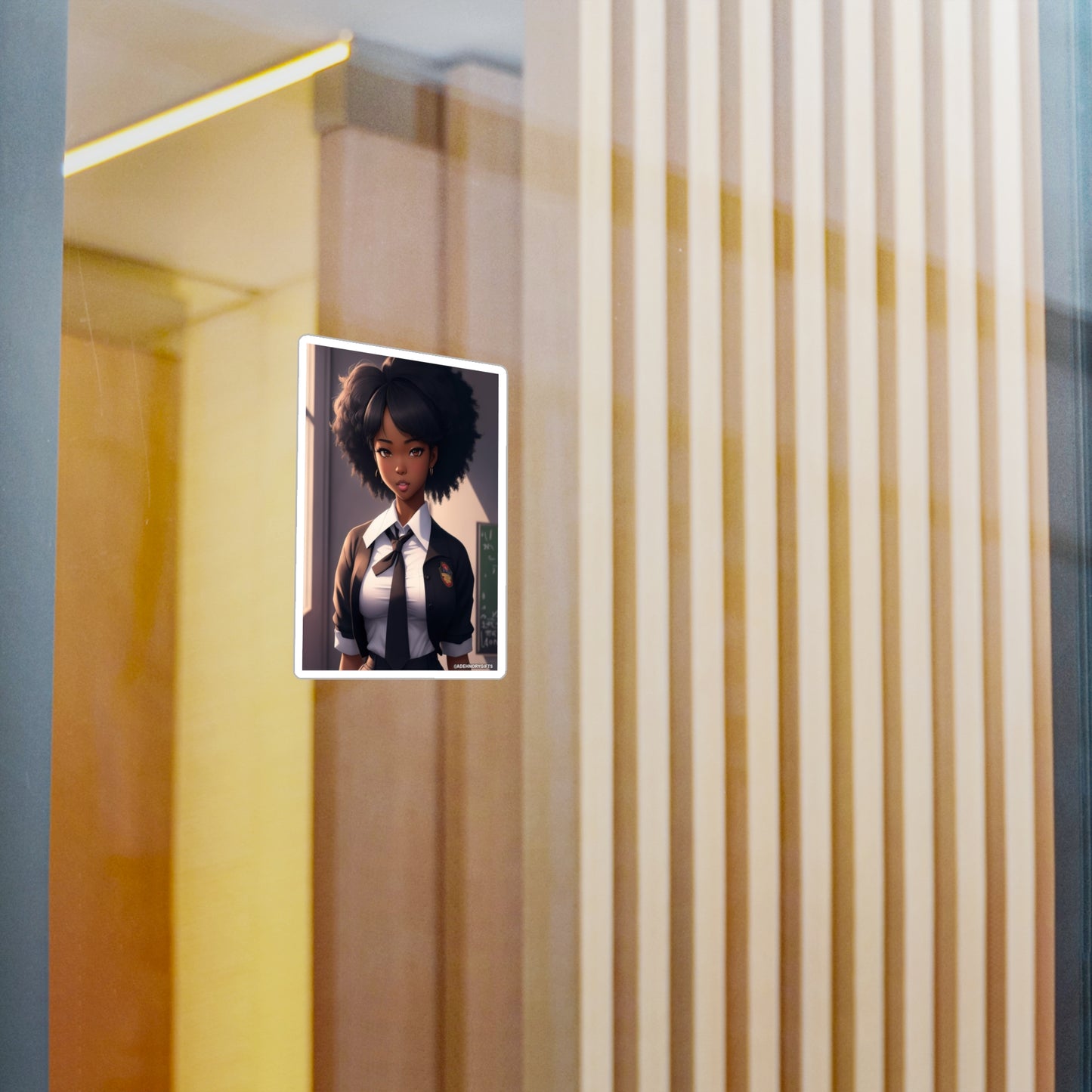 Anime University028 - Kiss-Cut Vinyl Decals