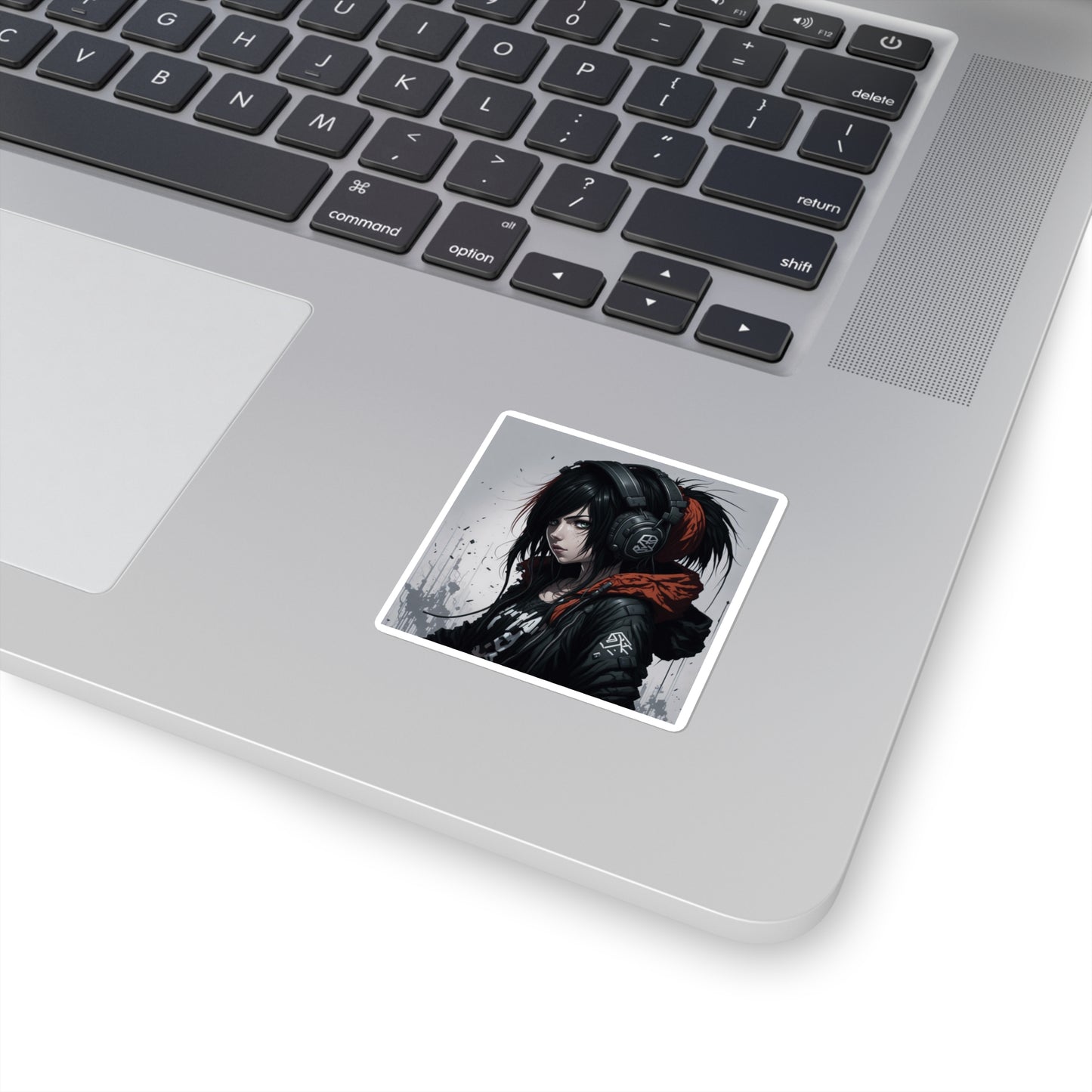 Emo girl002 - Square Stickers