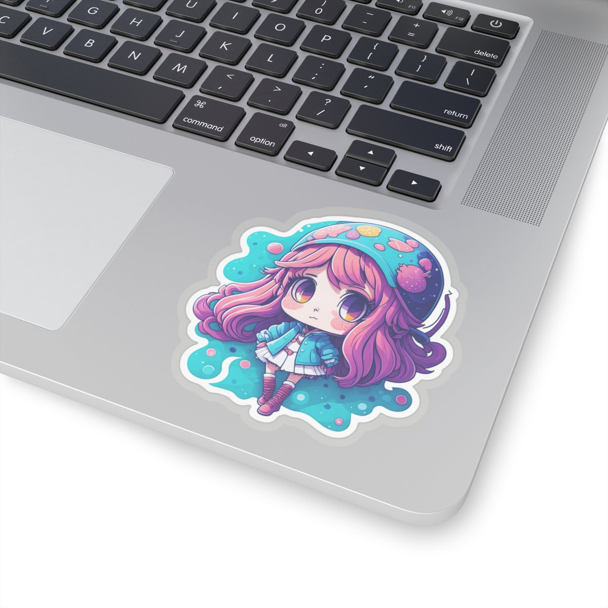 Squid Girl 001 Kiss-Cut Stickers