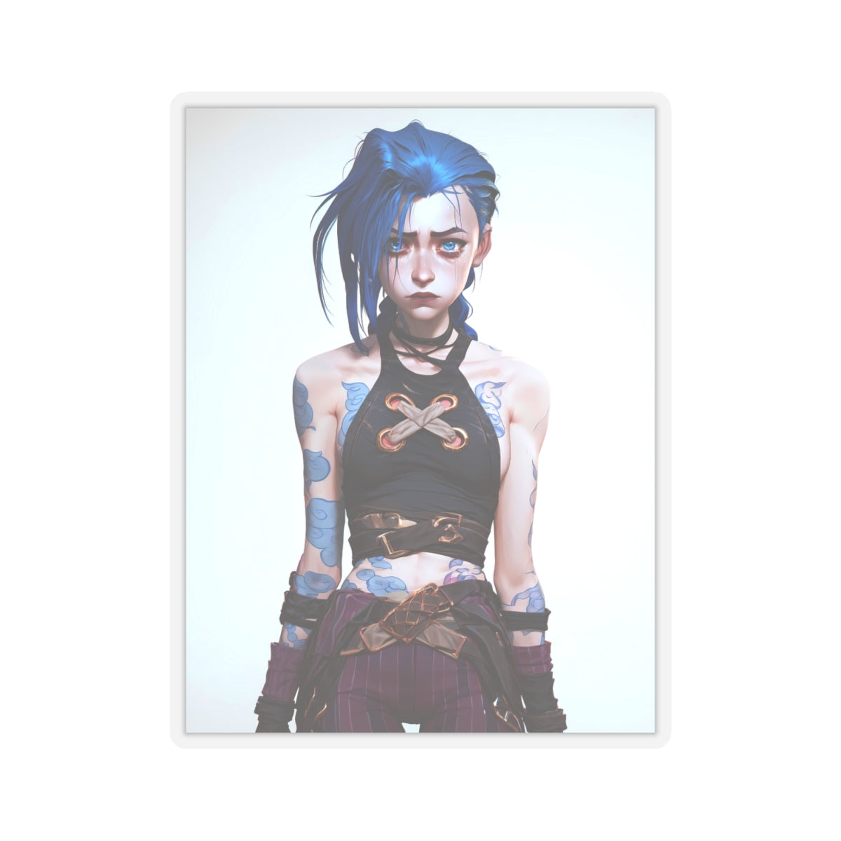 Jinx - Arcane - Anime Stickers-1192 - Kiss-Cut Stickers