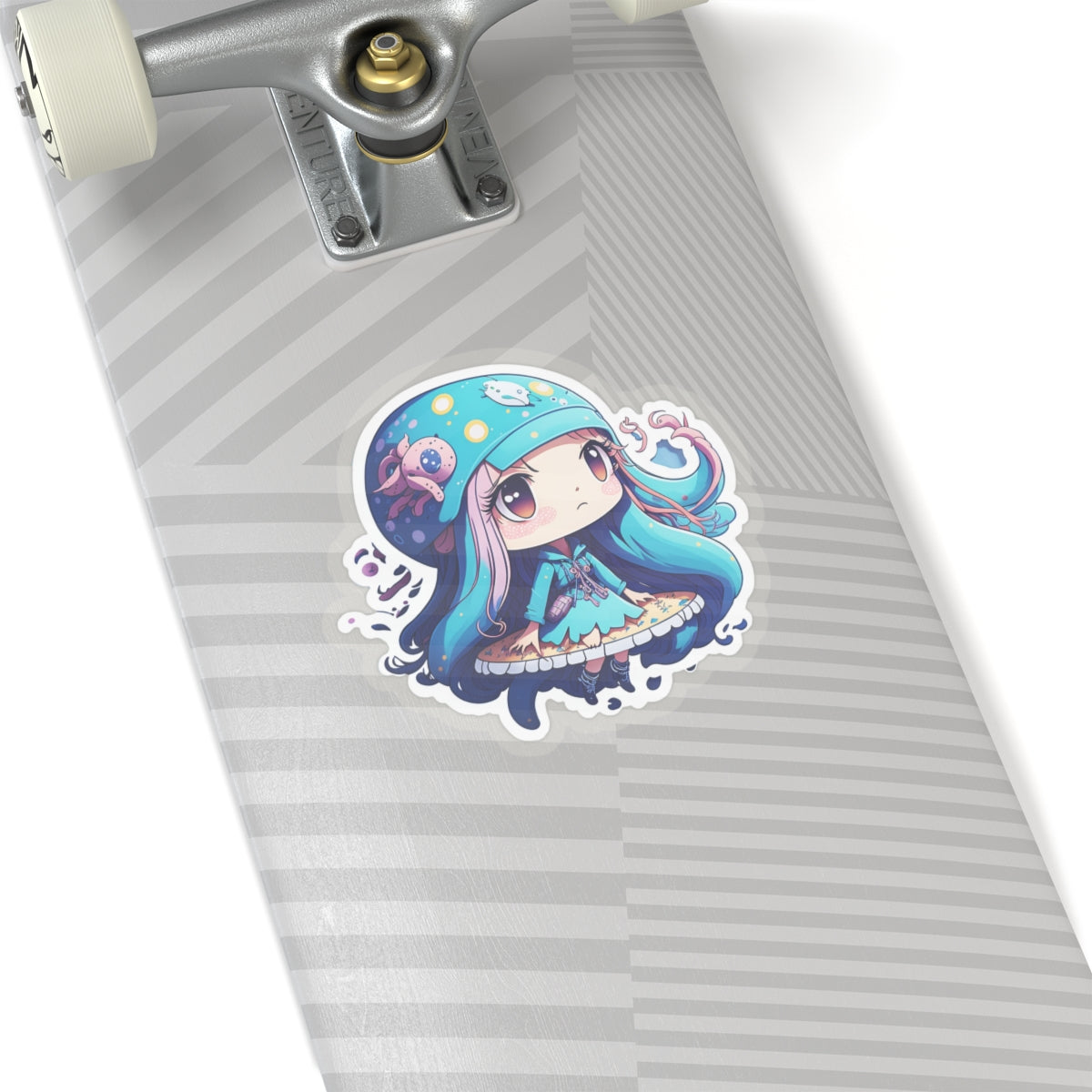 Squid Girl 002 Kiss-Cut Stickers