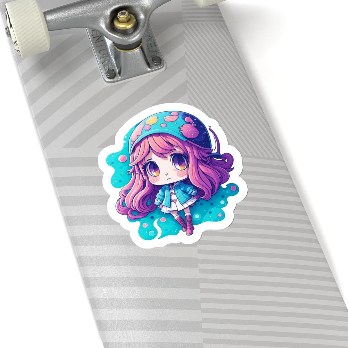 Squid Girl 001 Kiss-Cut Stickers
