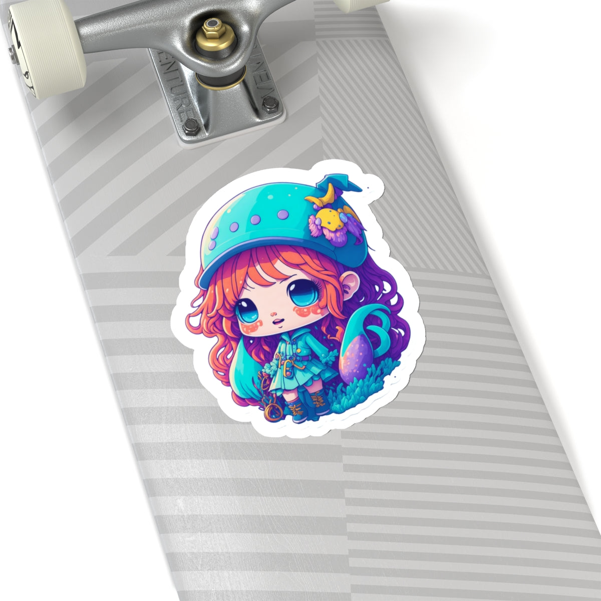 Squid Girl 004 Kiss-Cut Stickers