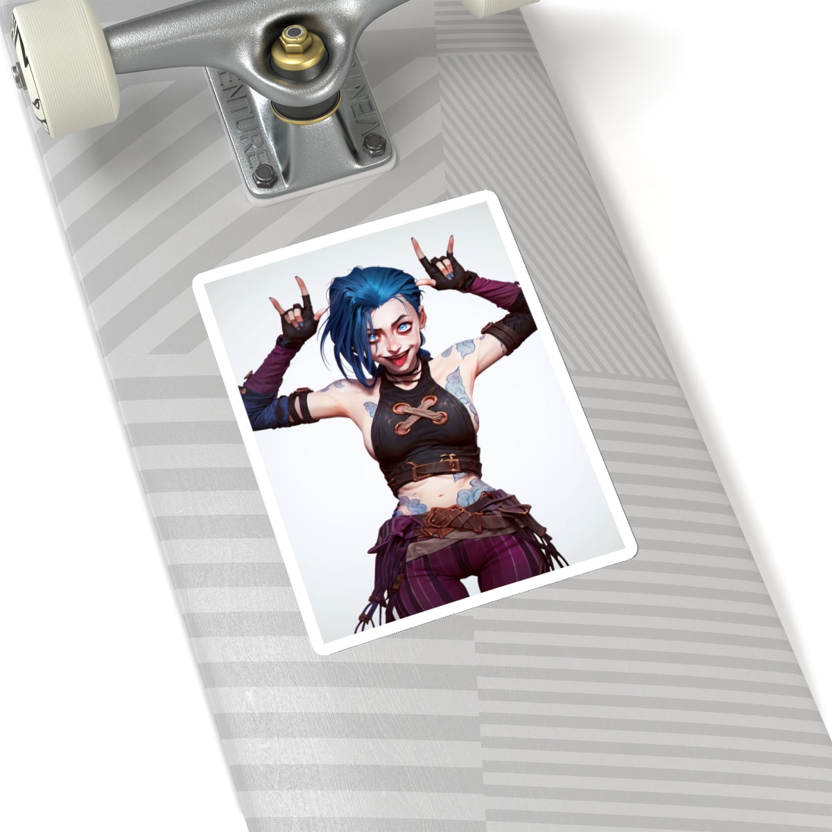 Jinx - Arcane - Anime Stickers-1194 - Kiss-Cut Stickers