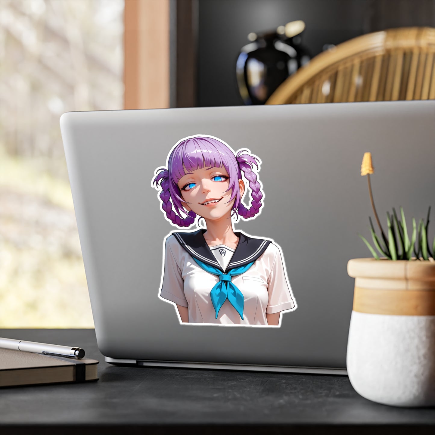 Nazuna002 - Anime Waifu DieCut Stickers