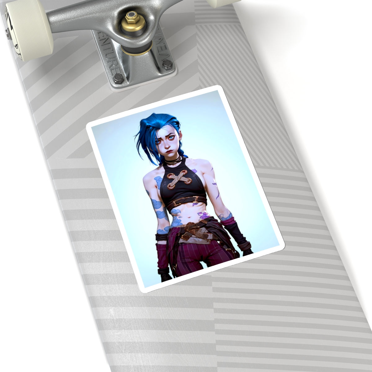 Jinx - Arcane - Anime Stickers-1190 - Kiss-Cut Stickers