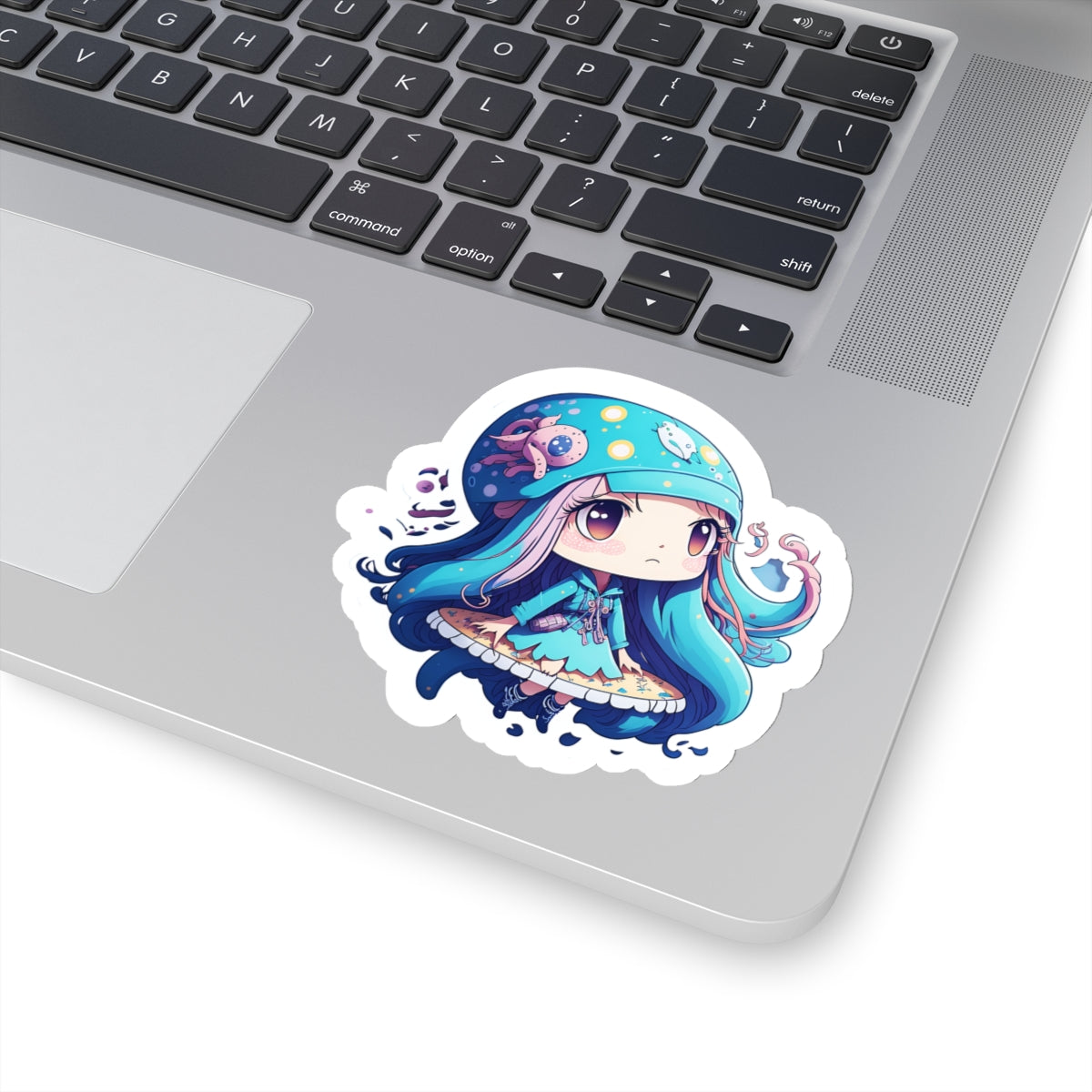 Squid Girl 002 Kiss-Cut Stickers