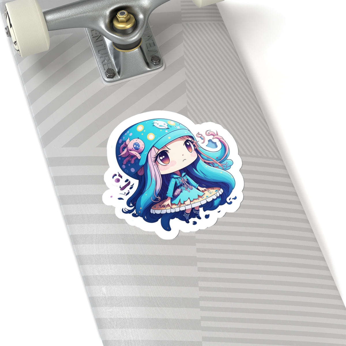 Squid Girl 002 Kiss-Cut Stickers