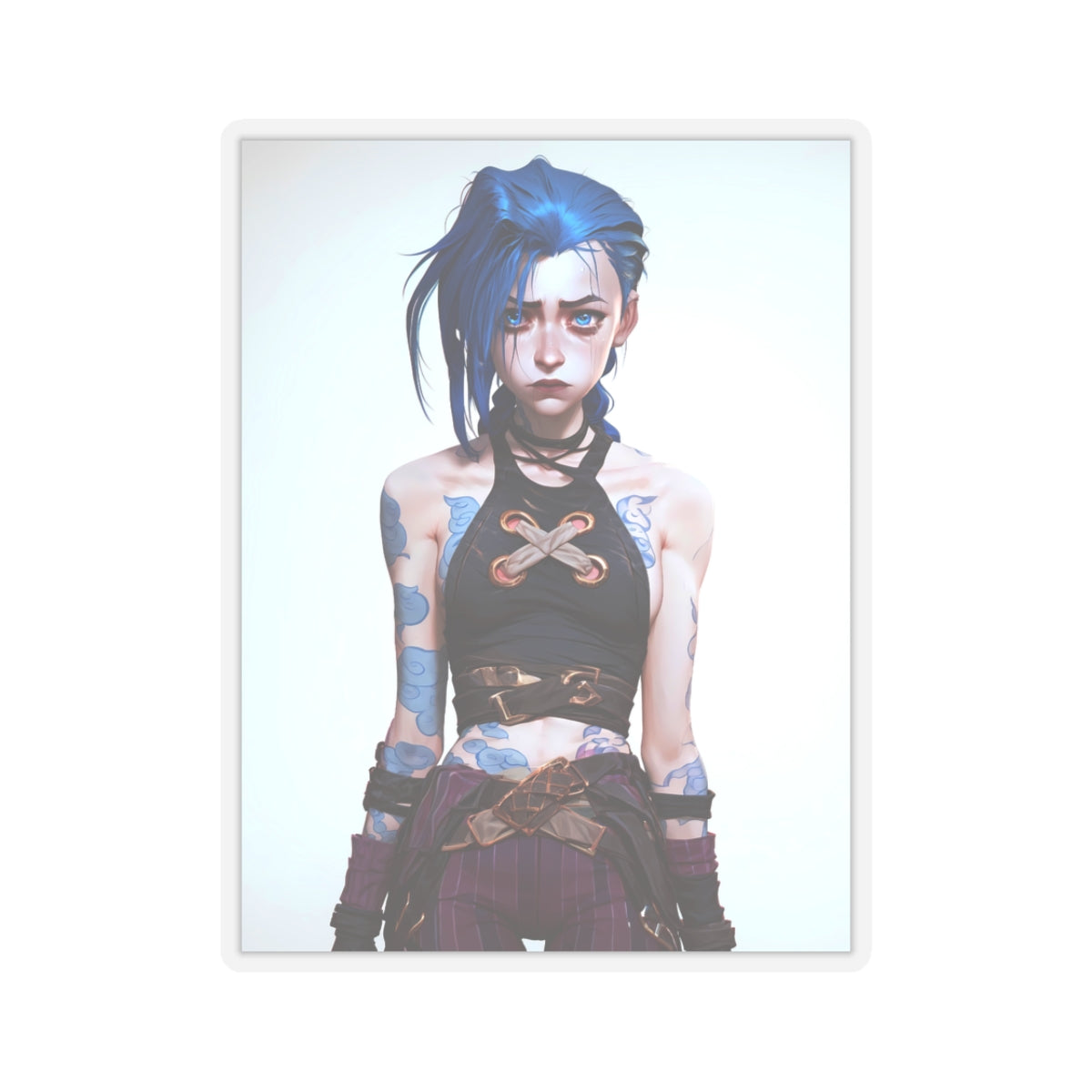 Jinx - Arcane - Anime Stickers-1192 - Kiss-Cut Stickers