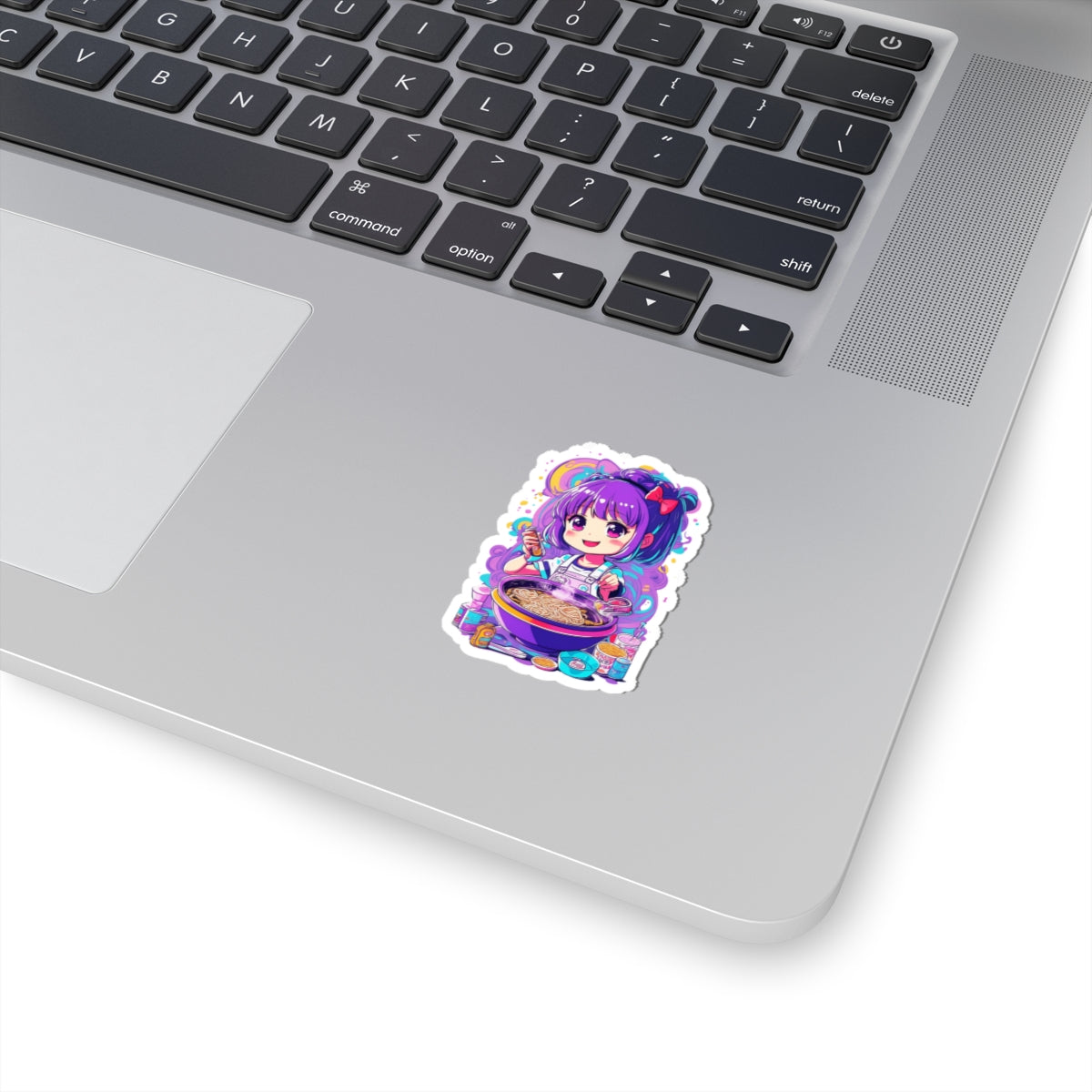 Noodle Girl 002 Kiss-Cut Stickers