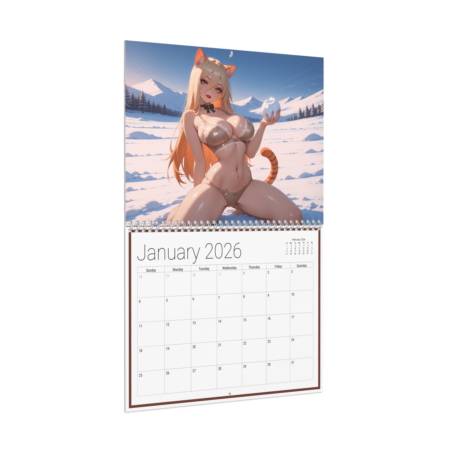 2026 Neko Girl Calendar Vol. 3