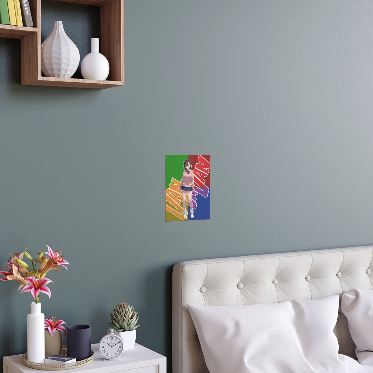 Momo Ayase - DanDaDan - Indoor and Outdoor Silk Posters