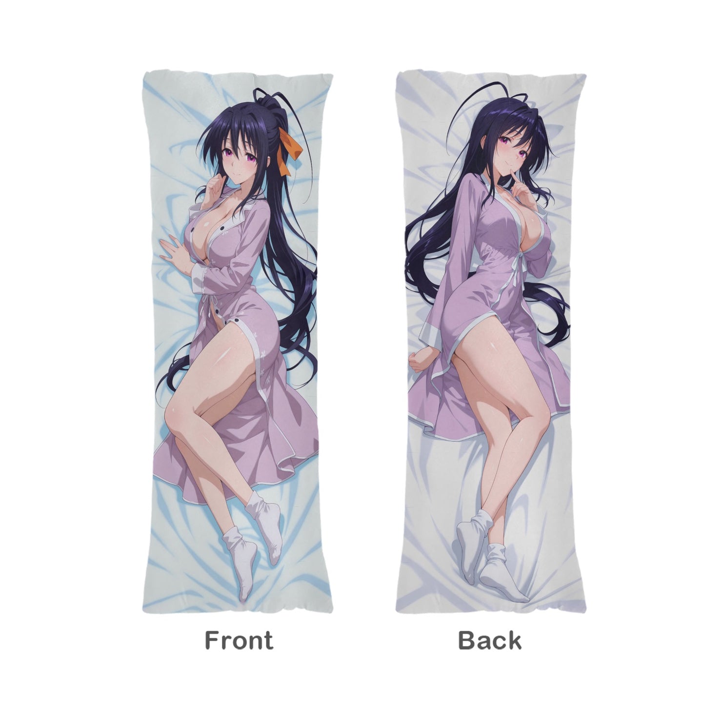 Akeno Himejima Anime Body Pillow Cover Body Pillow Case 20" x 54" (Two Sides)