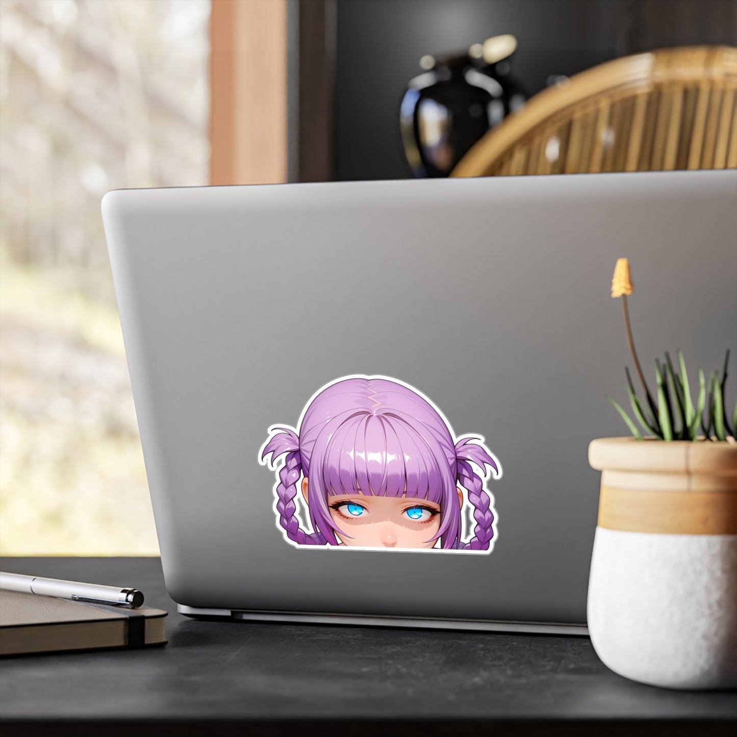 Nazuna001 Peeker - Kiss-Cut Vinyl Decals