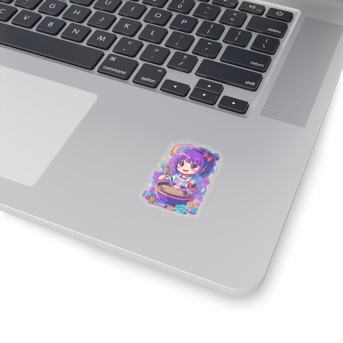 Noodle Girl 002 Kiss-Cut Stickers