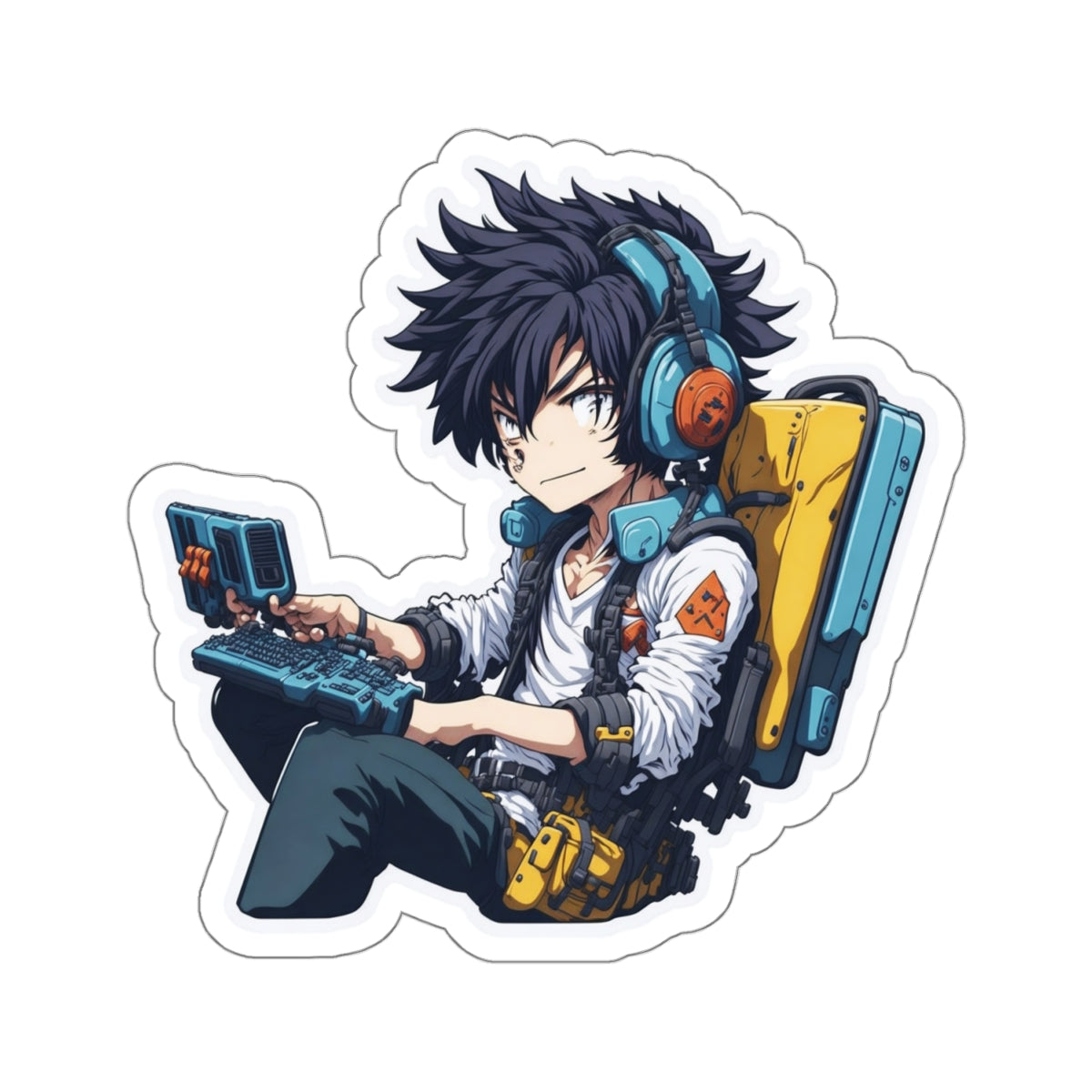 Anime Sticker016 Kiss-Cut Stickers