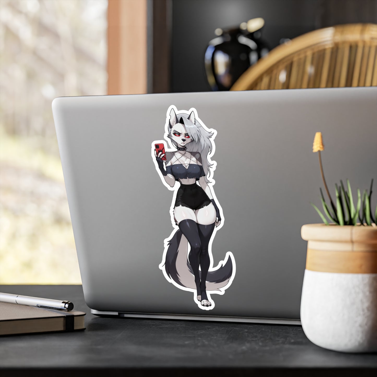 Loona HellHound Waifu - XL Sticker