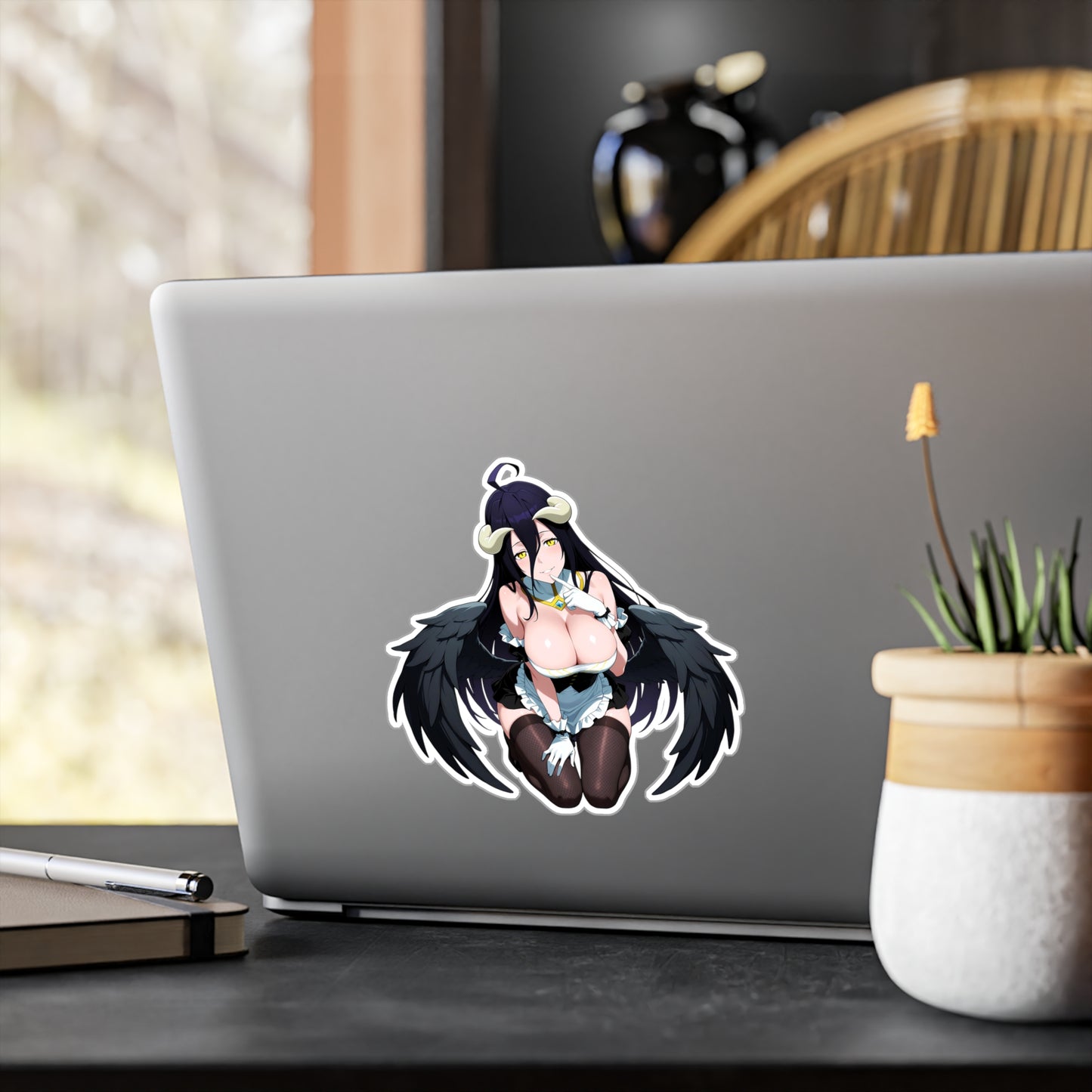 Albedo001 - Anime Waifu DieCut Stickers - AdehnoryGifts