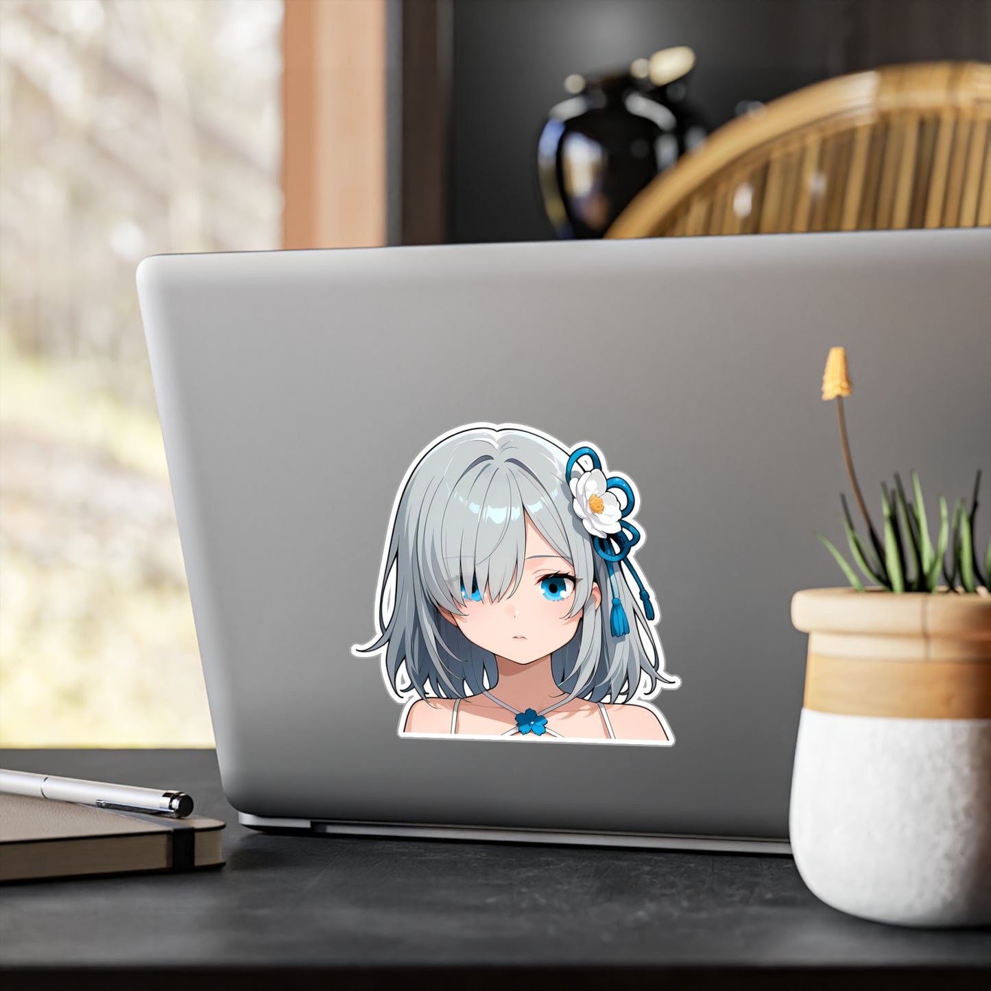 Ren Isuzu002 - Peeker - Kiss-Cut Vinyl Decals - AdehnoryGifts