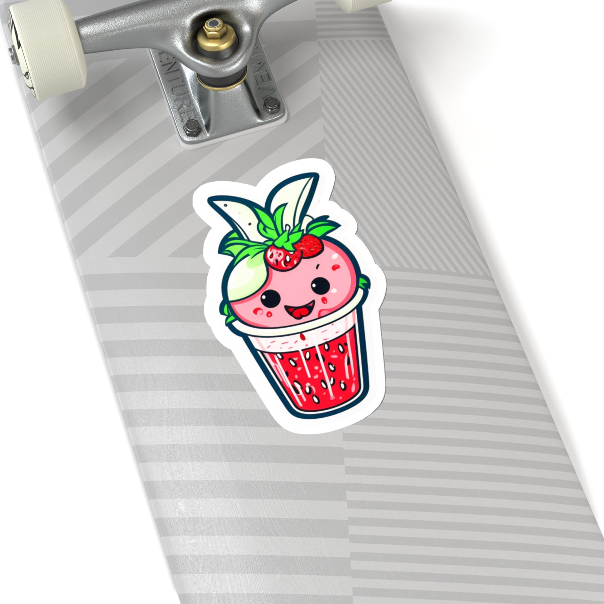 Strawberry Shake 001 Kiss-Cut Stickers