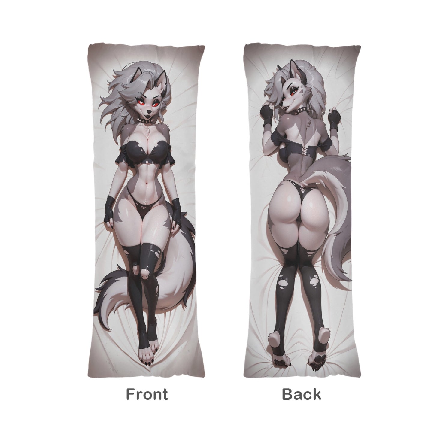 Loona Helluva Boss Anime Body Pillow Cover – 20x54in Dakimakura