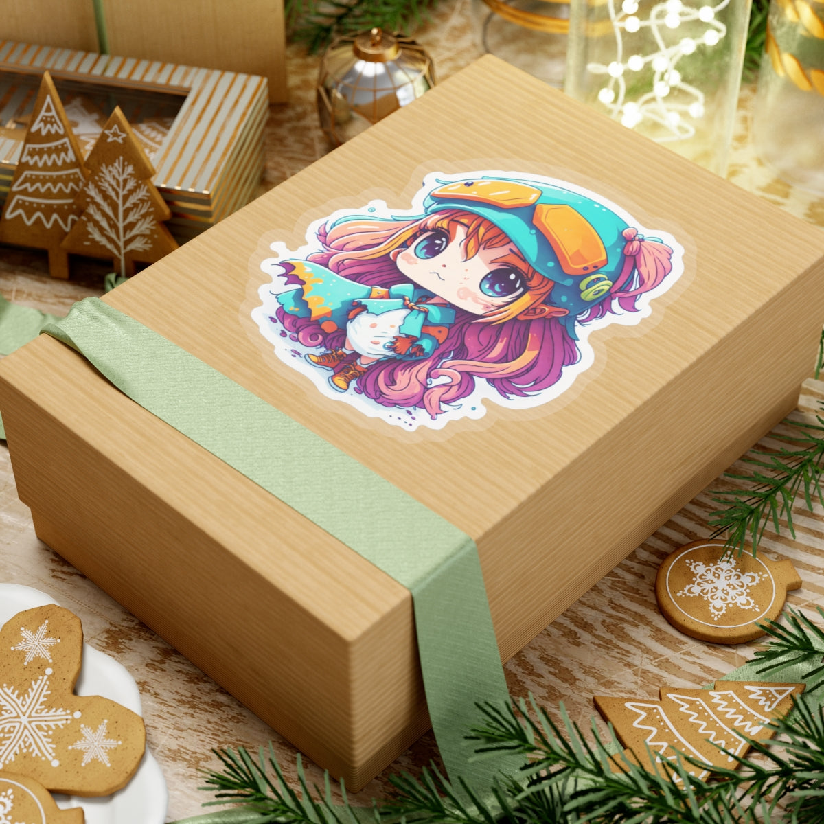 Squid Girl 003 Kiss-Cut Stickers