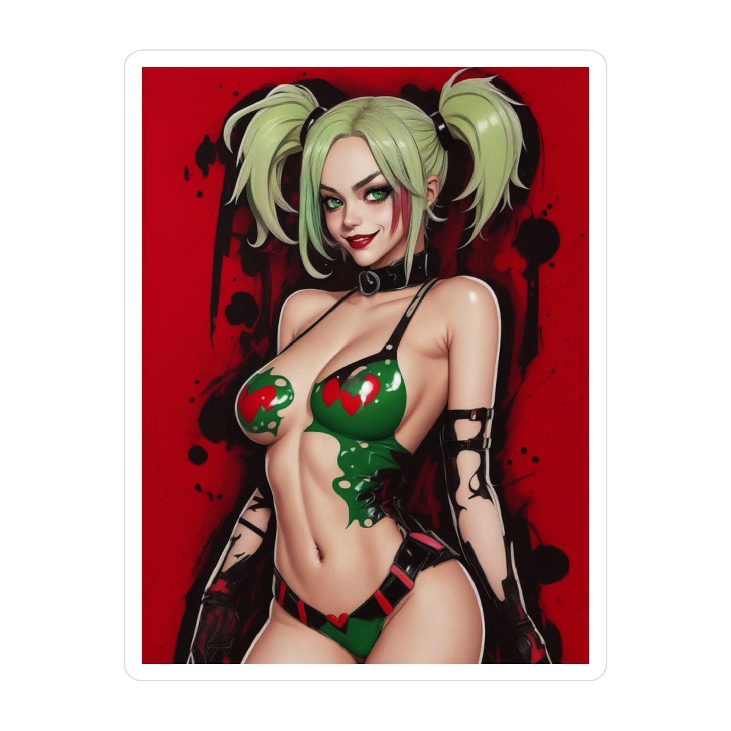 Anime Sticker550 - Harley - Kiss-Cut Vinyl Decals - AdehnoryGifts