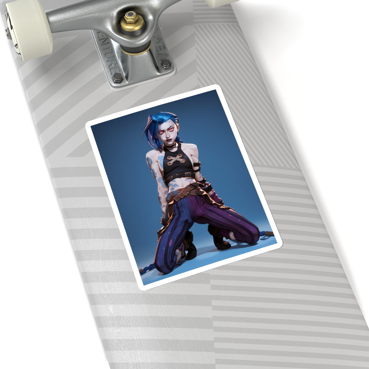 Jinx - Arcane - Anime Stickers-1200 - Kiss-Cut Stickers