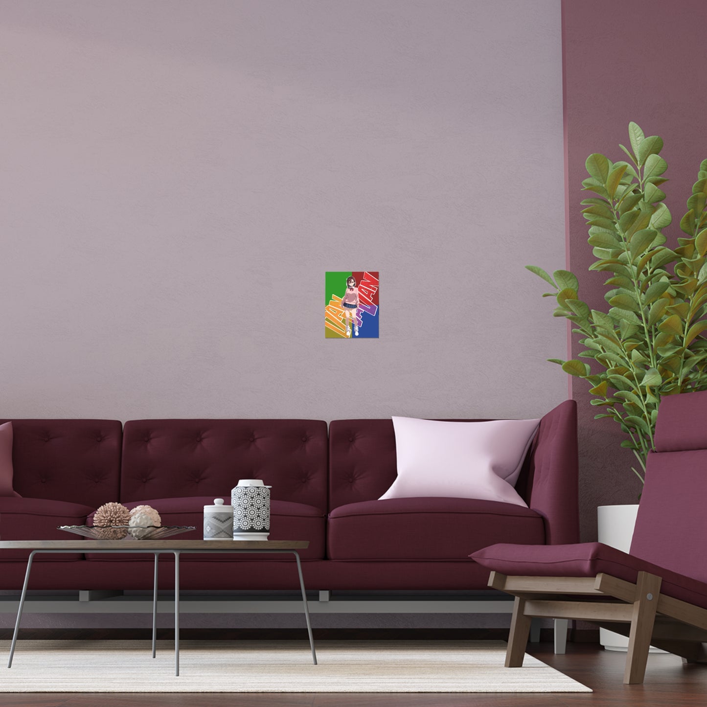 Momo Ayase - DanDaDan - Indoor and Outdoor Silk Posters