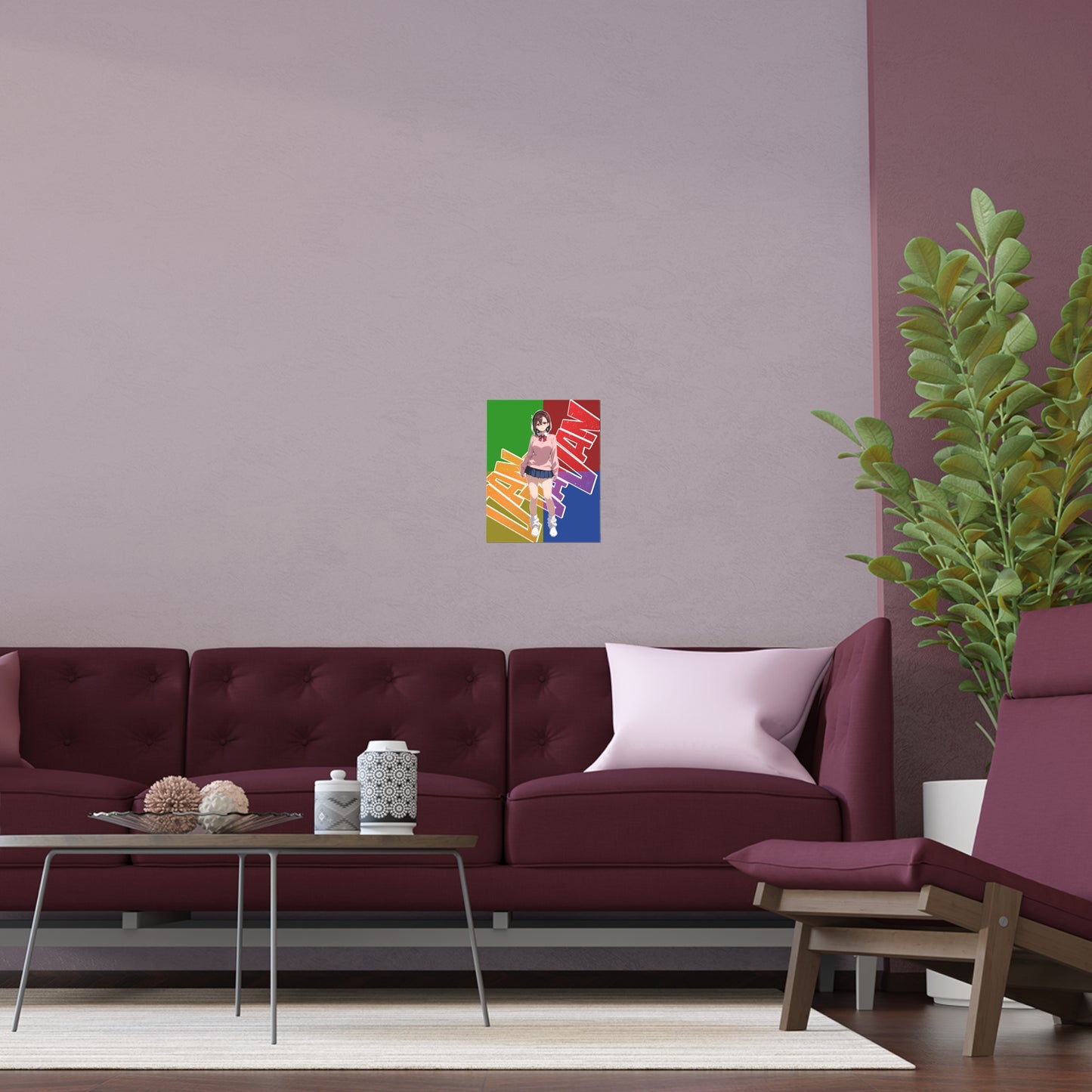 Momo Ayase - DanDaDan - Indoor and Outdoor Silk Posters