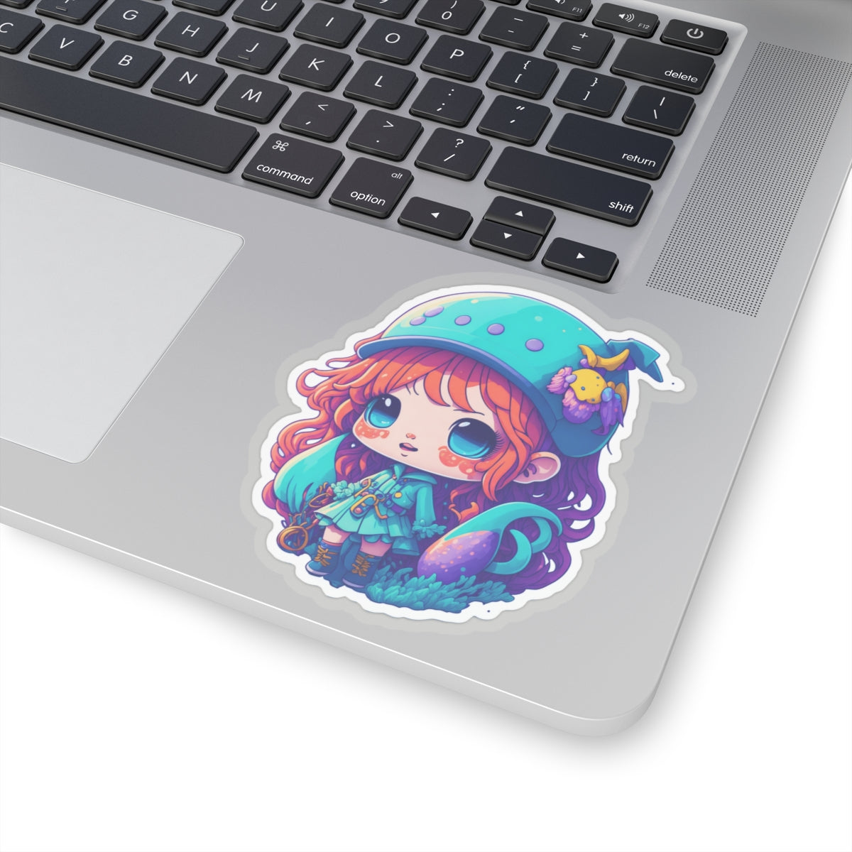 Squid Girl 004 Kiss-Cut Stickers