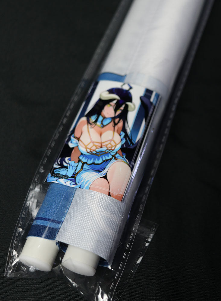 Albedo Wall Scroll001 – Overlord Anime Satin Fabric Poster