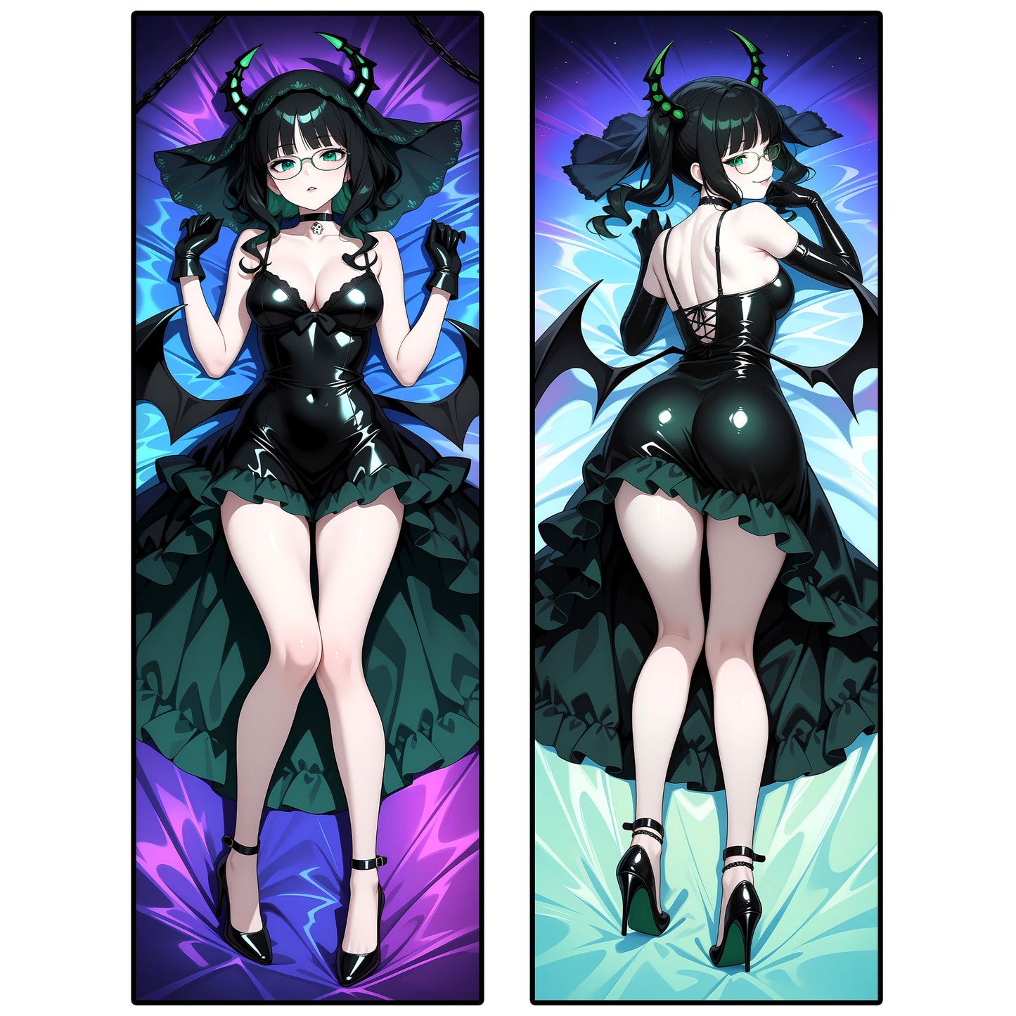 DeadMaster – Gothic Demon Dress Ver001 | Anime Dakimakura (Body Pillowcase) - AdehnoryGifts