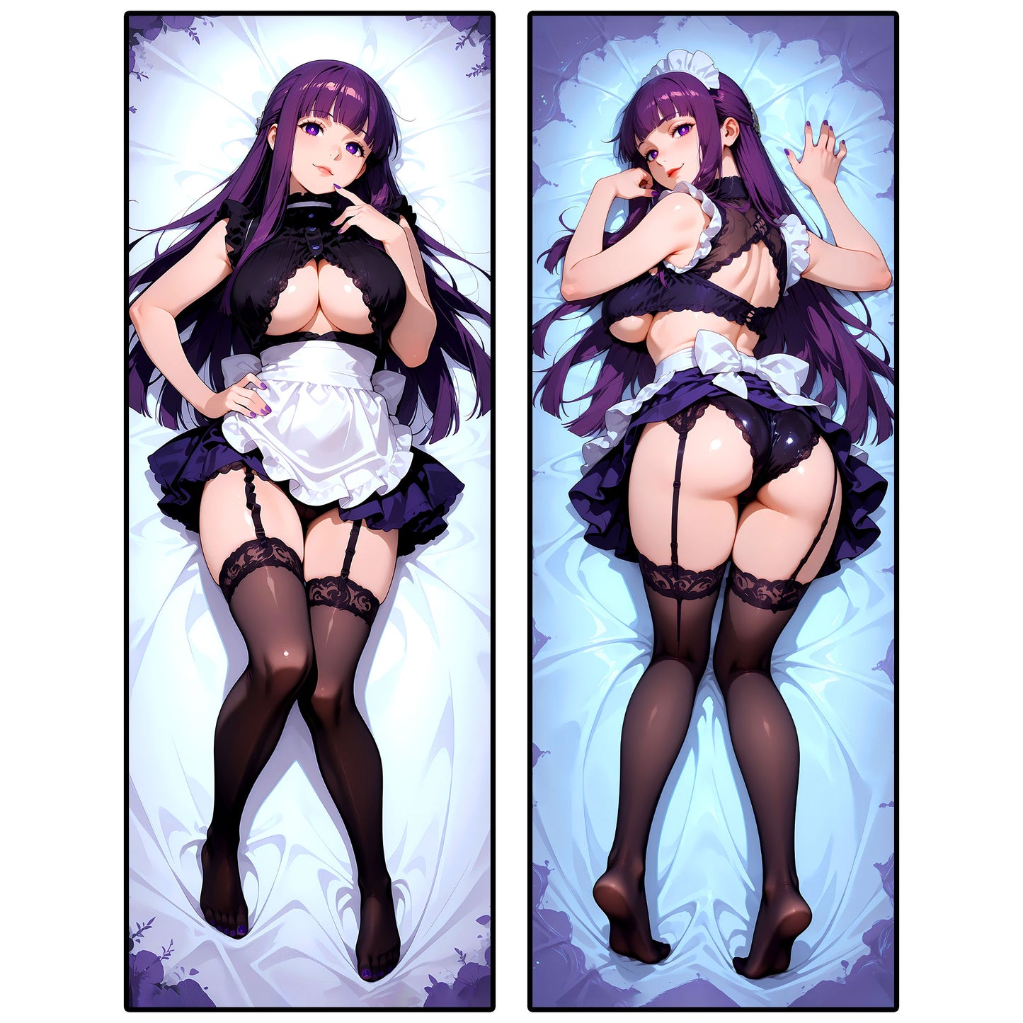 Fern-002 - Maid Outfit | Frieren | Dakimakura (Body Pillowcase) - AdehnoryGifts