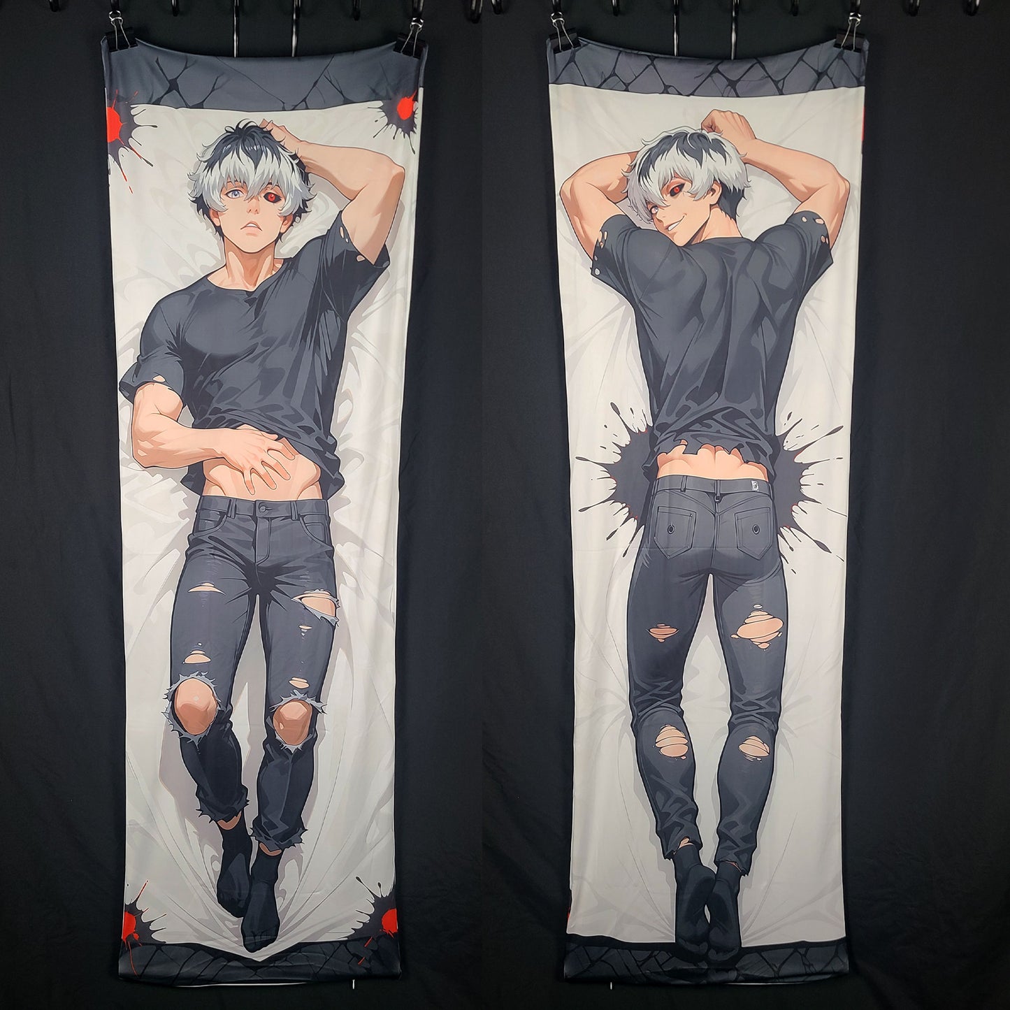 Ken Kaneki Husbando Body Pillow Cover โ Dakimakura